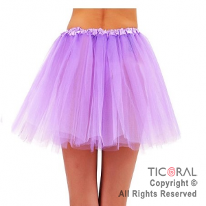 POLLERA TUTU VIOLETA x 1